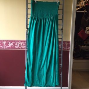 Green Old Navy Maxi dress 1x